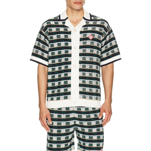 Casablanca Mosaic Shirt 26春夏新品 revolve小众新款