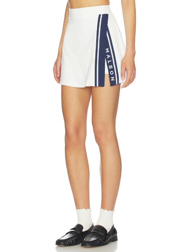 Malbon Golf BASELINE 迷你半身裙 revolve小众新款