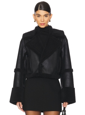 Tularosa CINDI 夹克 黑色 美式休闲风REVOLVE小众新款