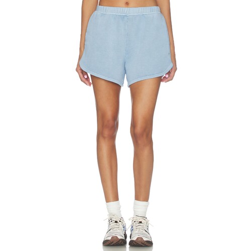 Beyond Yoga浅蓝卫衣休闲短款秋冬新品REVOLVE