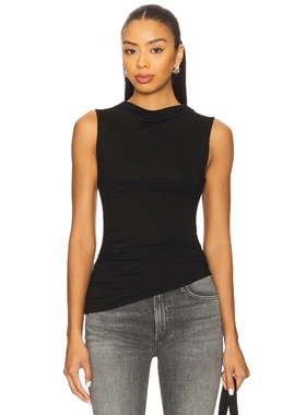 ALL THE WAYS BEATRICE 上装 黑色 无袖背心简约气质VOLVE