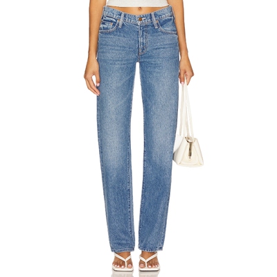 [冬季新品] MOTHER 直筒蓝色美式复古风牛仔裤REVOLVE小众新款