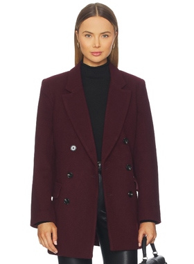 PISTOLA EMORY 大衣 酒 老钱风REVOLVE小众新款