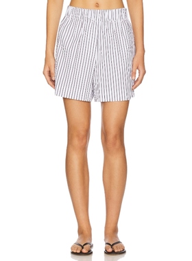 [冬季新品]Sold Out NYC EVERYTHING 短裤白色美式休闲风REVOLVE