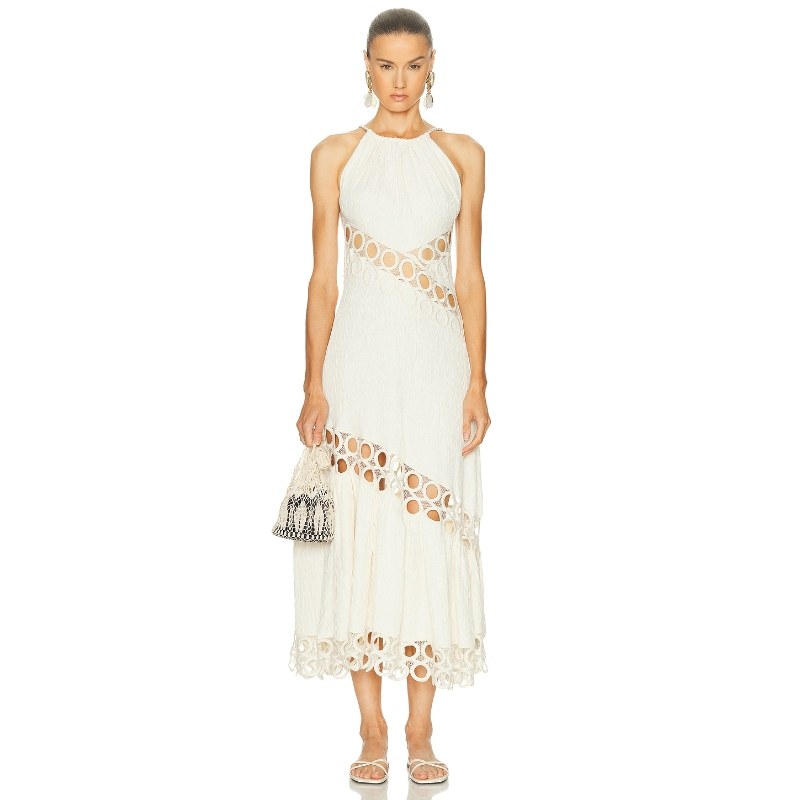 [冬季新品]Alexis CHELSEA 裙子 象牙白 REVOLVE小众