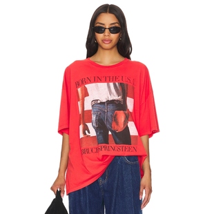 [春节穿搭]DAYDREAMER T恤衬衫 红色y2REVOLVE