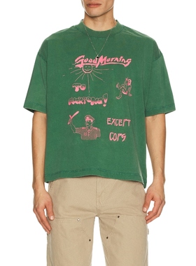 Jungles GOOD T恤 绿色REVOLVE小众新款