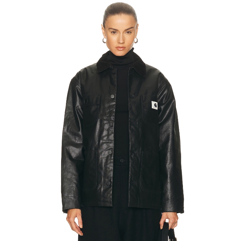 Carhartt WIP DEAN MICHIGAN 夹克 黑色 美式休闲风REVOLVE小众新