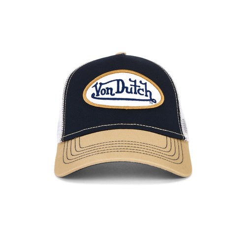 Von Dutch STAPLE 卡车司机帽 棕色REVOLVE小众新款