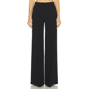 FLUID 休闲风REVOLVE小众新款 喇叭口长裤 美式 黑色 Theory