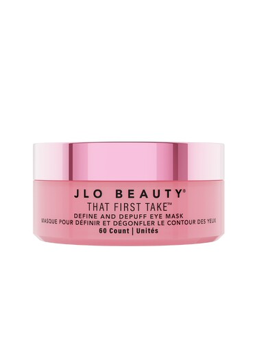 JLo Beauty THAT FIRST TAKE DEFINE & DEPUFF EYE MASK 眼膜 rev
