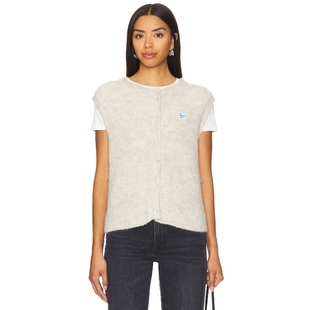 REVOLVE小众新款 毛衣马甲背心简约外穿羊毛衫 Vintage American