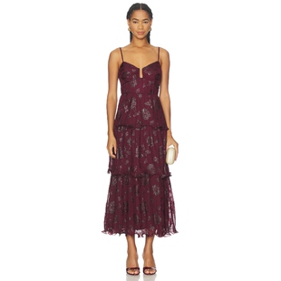 ASTR the Label LUPIN 长裙 酒REVOLVE小众新款