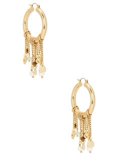 petit moments DUNE HOOPS 圆环耳饰 revolve小众新款