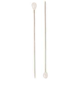 Gohar World Pearl Toothpicks 金属银色 REVOLVE小众新款