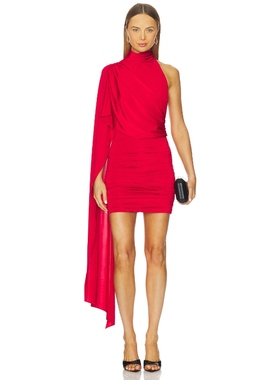 The Andamane WAVERLY 连衣裙 红色REVOLVE小众新款