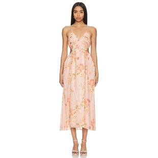 Kim 小众新款 MANDY 连衣裙REVOLVE时尚 中长款 Yumi