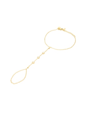 petit moments PAVIA 手链 金属金色 REVOLVE小众新款