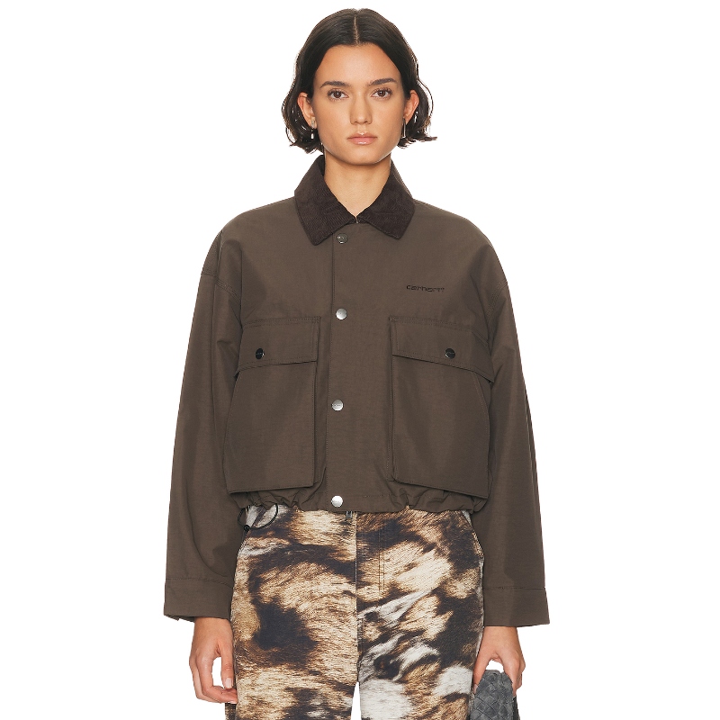Carhartt WIP DUNHAM 夹克 棕色 美式休闲风REVOLVE小众新款