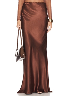 Bronx and Banco COSETTE 半身裙 棕色 REVOLVE小众新款