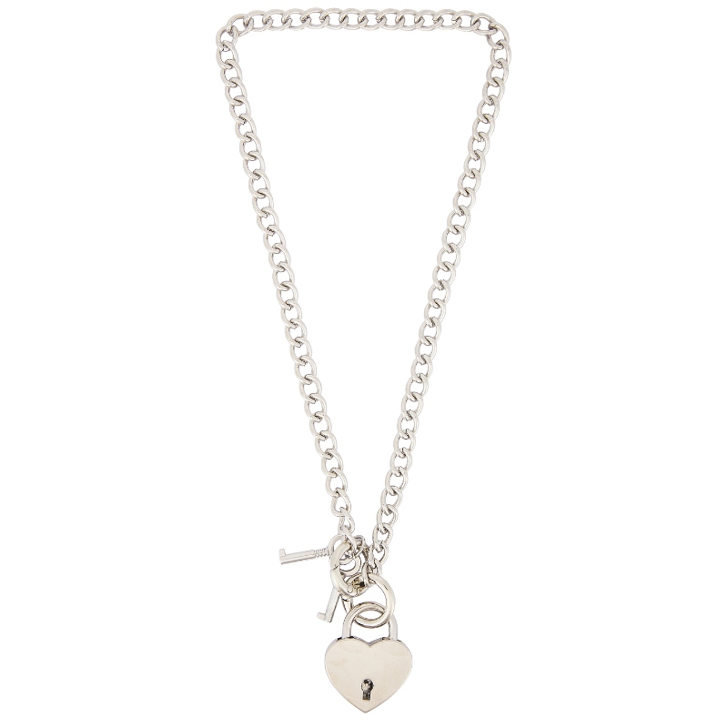 petit moments WESTPORT 垂褶项链 金属银色 REVOLVE小众新款