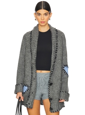 John & Jenn by Line 中磅针织毛衣复古时尚开衫外套REVOLVE新款