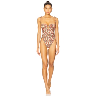 Swim Yellow PETAL Red y2k辣妹风REVOLVE 连衣裙 Montce