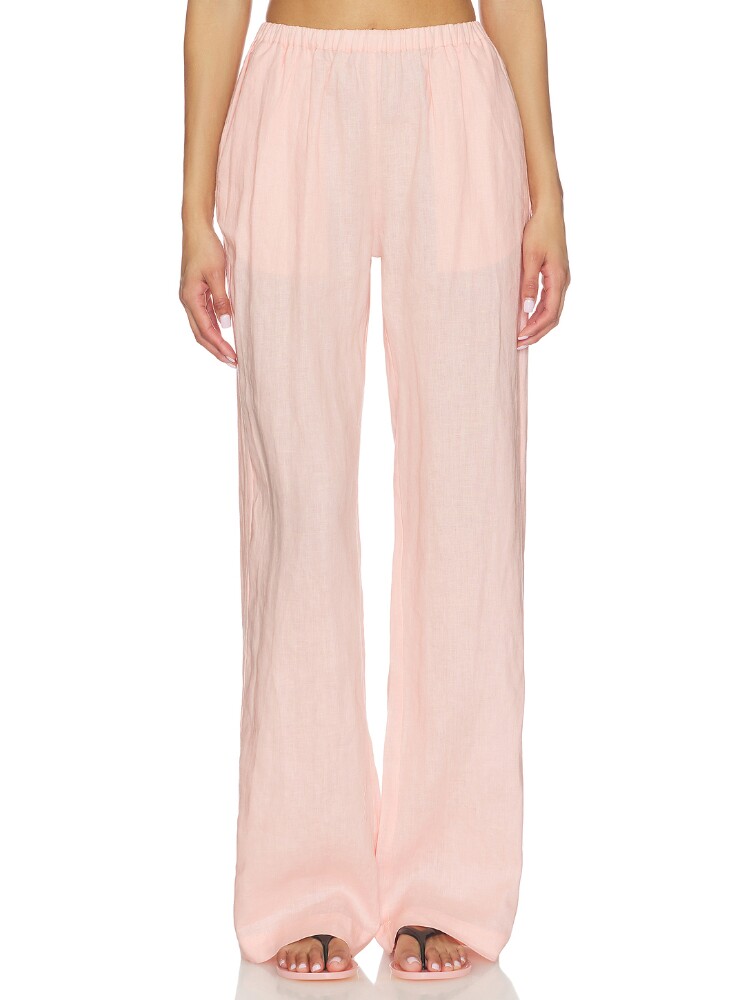 AEXAE Linen Low Waist Day Pant revolve小众新款