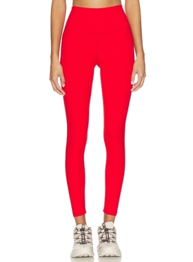 Splits59 SPRINT 打底裤 红色 运动复古风REVOLVE小众新款