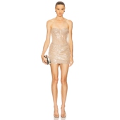 New 连衣裙 Arrivals Ilkyaz The PAMELA Ozel 裸色REVOLVE小