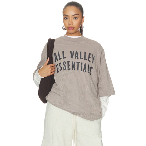 Fear of God ESSENTIALS灰色上衣休闲宽松T恤秋冬新品REVOLVE