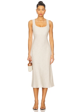 [春季新品]L'Academie EULA 裙子 米色REVOLVE小众