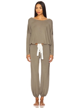 [冬季新品]eberjey GISELE 睡衣套装  REVOLVE小众