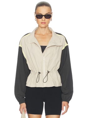 P.E Nation CONTROL 夹克 棕黄色美式休闲风REVOLVE小众新款