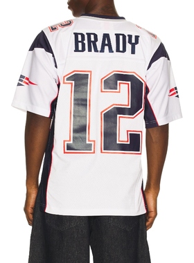 Mitchell & Ness NFL 平针 白色REVOLVE小众新款