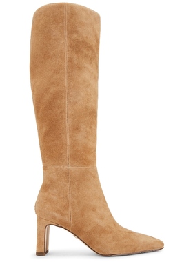 Sam Edelman 高筒靴尖头高跟长靴棕黄色极简通勤REVOLVE