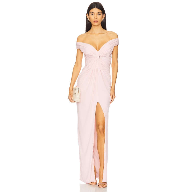 [冬季新品]Katie May HAZEL 长裙 粉红胭脂系列REVOLVE小众