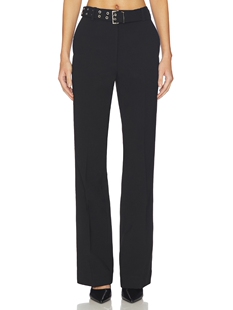 Ganni BONDED 长裤 revolve小众新款 黑色