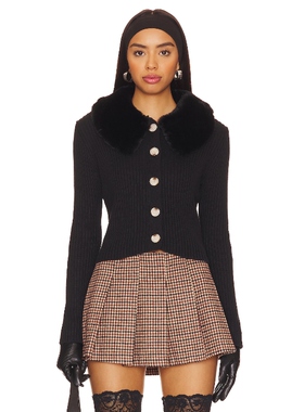 [春季新品]Central Park West Delilah Faux Fur REVOLVE冬季保暖