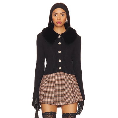 [春季新品]Central Park West Delilah Faux Fur REVOLVE春季
