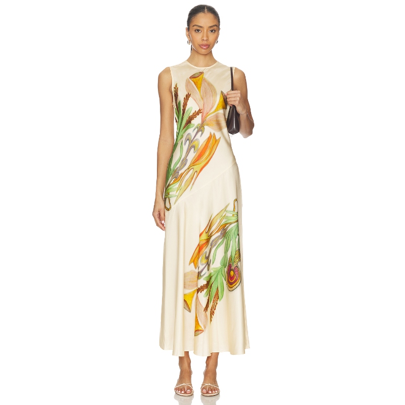 Ulla Johnson GAEA 裙子 奶油色REVOLVE小众新款