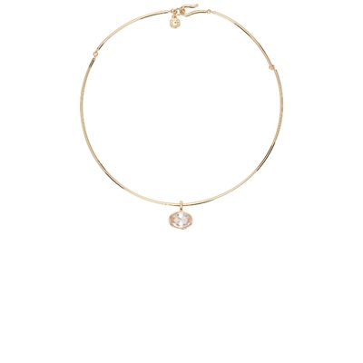 BaubleBar JELANE GEM 贴颈项链 金属金色REVOLVE小众新款