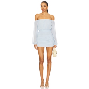 SNDYS ALLENA 裙子 Baby BlueREVOLVE小众新款