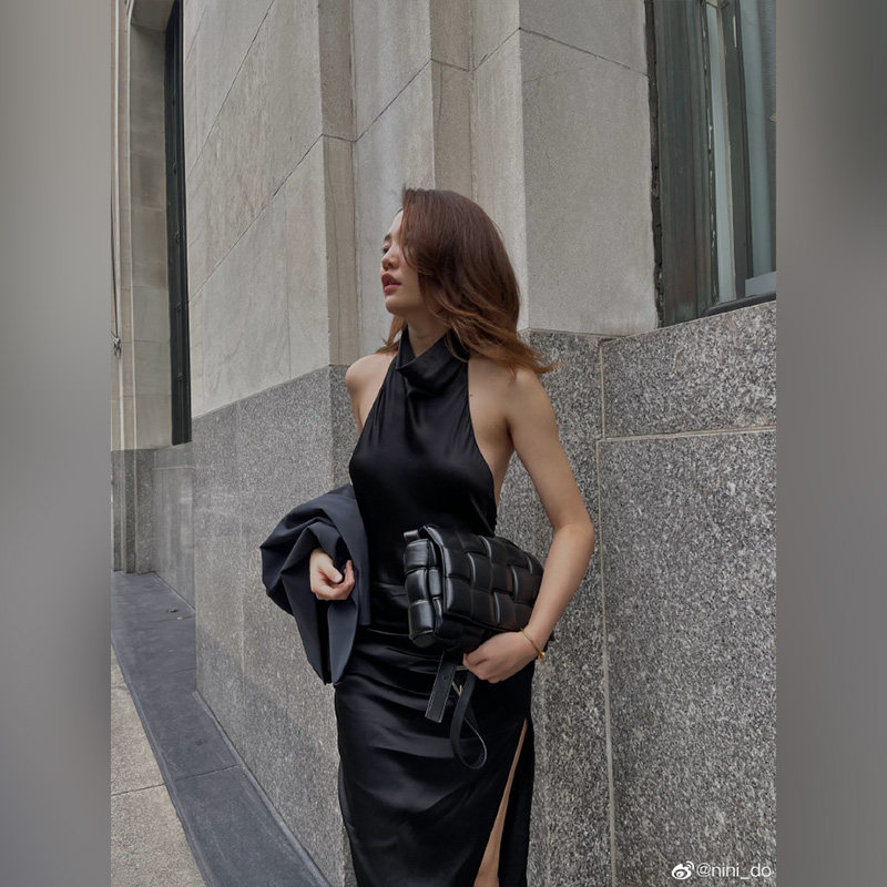 [冬季新品]Amanda Uprichard 长裙性感挂脖露背连衣裙女REVOLVE,女装/女士精品,连衣裙,淘宝优惠券,粉丝福利购,淘宝优惠卷