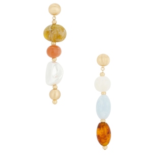 Gaia 性感REVOLVE小众新款 MERCIER 金属金色 耳饰 Cult