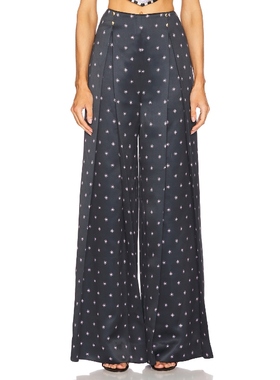 Papa Don't Preach ALL EYES ON ME 长裤 黑色 美式休闲风RE