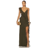 Kobo OLIVIALLE 裙子 Ronny 深绿色REVOLVE小众新款