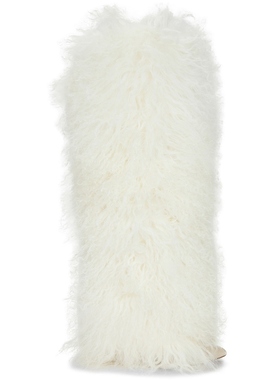 Paris Texas FURRY STILETTO 靴子 白色  女款REVOLVE小