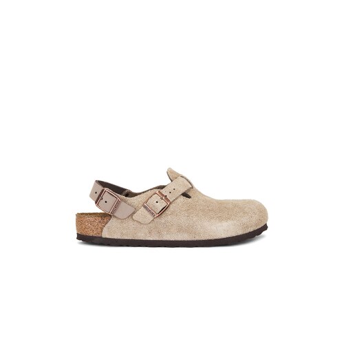 BIRKENSTOCK 勃肯 TOKIO 鞋履 灰褐色 男款REVOLVE小众新款