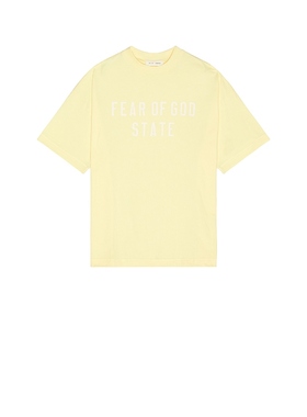 Fear of God ESSENTIALS 90S T恤 黄色 REVOLVE小众新款